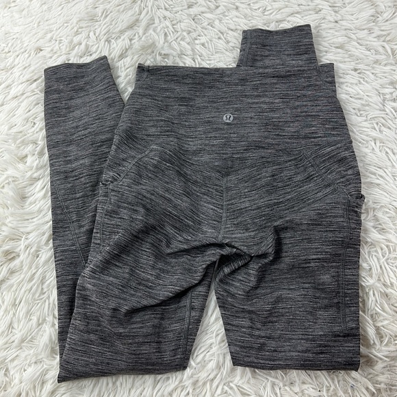 Lululemon Align High-Rise Pant with Pockets 25" Heathered Black - Picture 5 of 6
